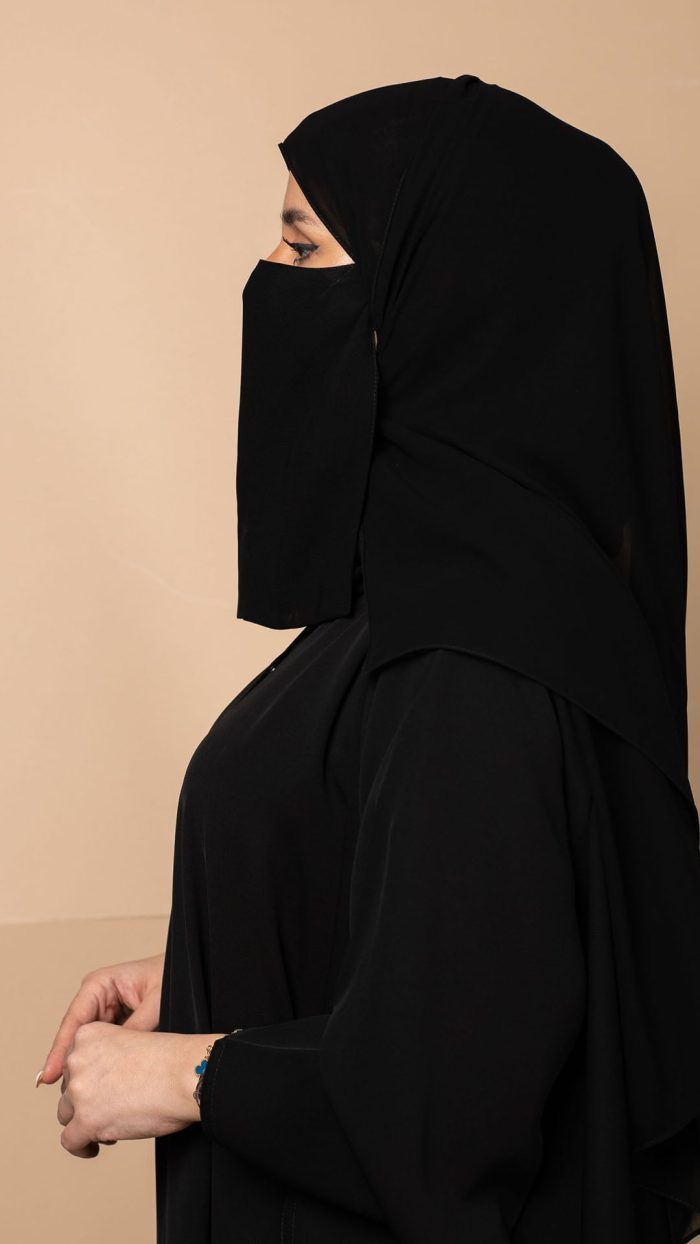 lul_0083_620-3 نقاب سعودي مع ربطة من الخلف 620-NL - الصورة 2