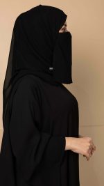 نقاب سعودي مع ربطة من الخلف 620-NL