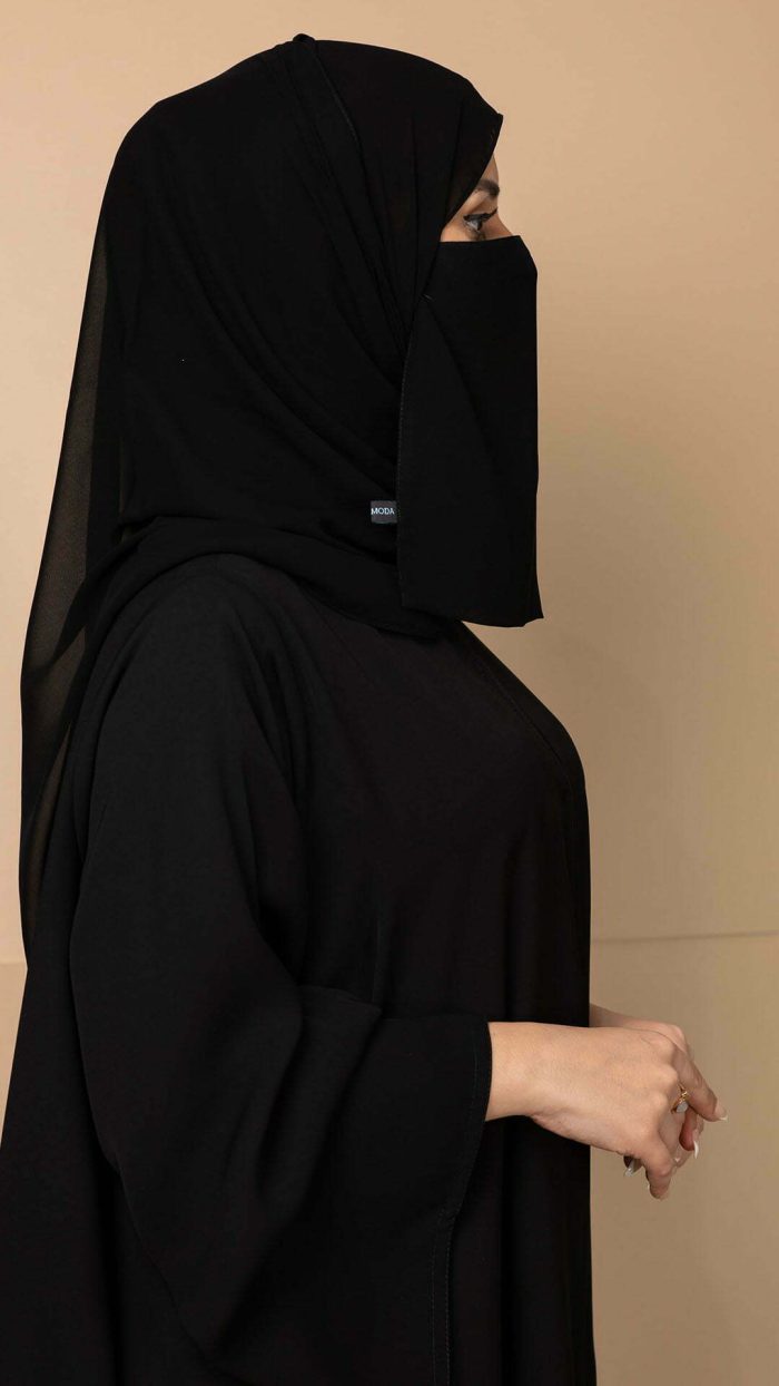 ⁦نقاب سعودي مع ربطة من الخلف 620-NL⁩ - الصورة ⁦1⁩