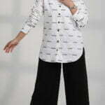 457W قميص لولوا أبيض