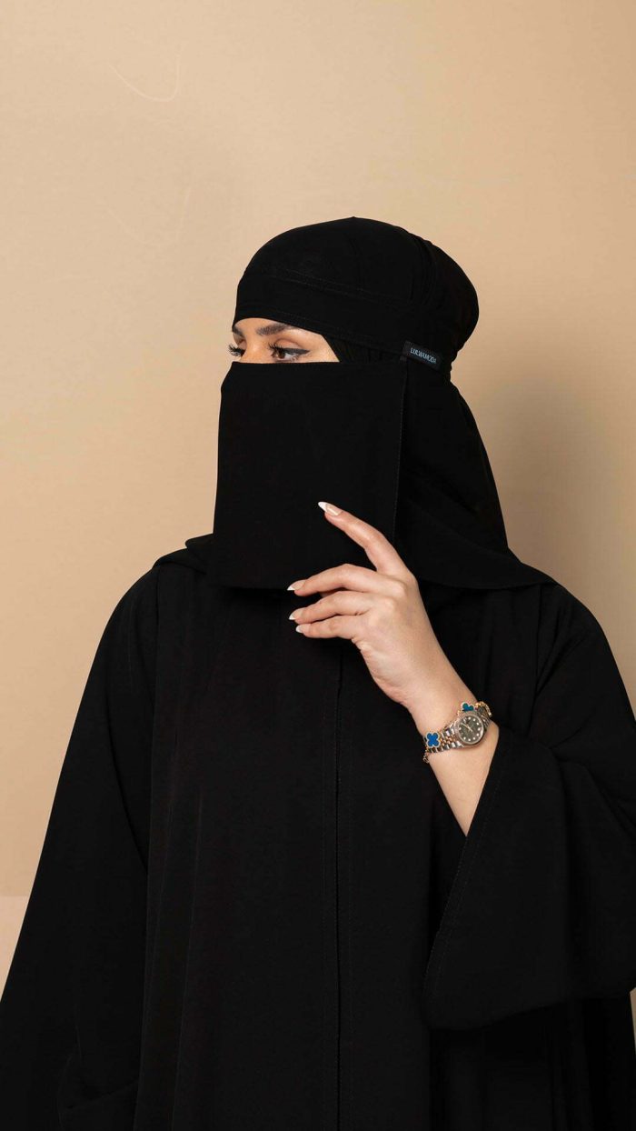 lul_0216_620-11 نقاب سعودي مع ربطة من الخلف 620-NL - الصورة 6