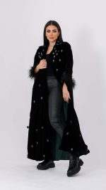 ⁦جاكيت فخم مخمل 521⁩ - الصورة ⁦6⁩