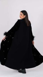 ⁦جاكيت فخم مخمل 521⁩ - الصورة ⁦4⁩