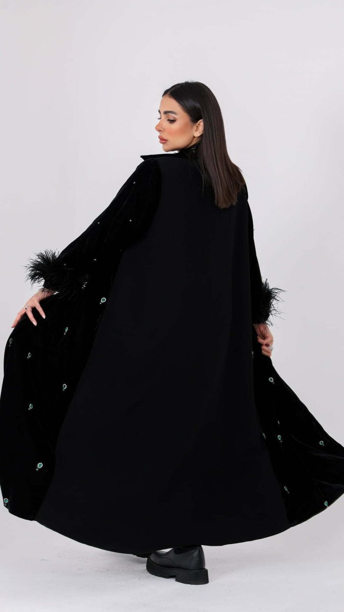 ⁦جاكيت فخم مخمل 521⁩ - الصورة ⁦4⁩