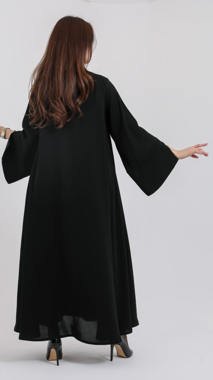 ⁦G5 كلوش ساده بقصة ناعمه علي الأكمام⁩ - الصورة ⁦4⁩